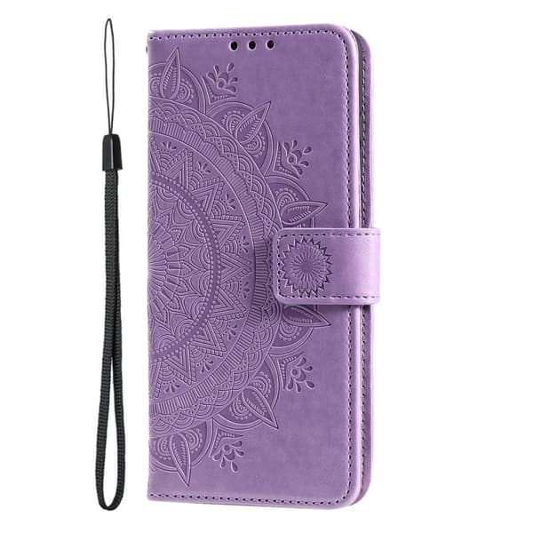 SKALO Xiaomi 14T Pro Mandala Plånboksfodral - Lila