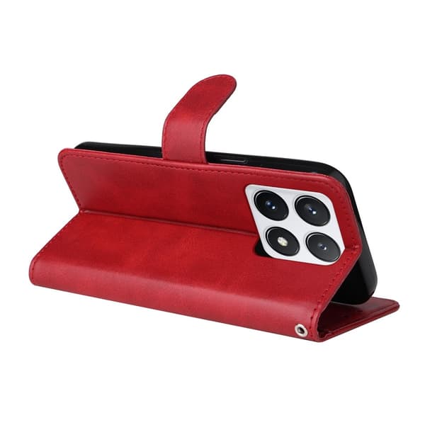 SKALO Xiaomi 14T Pro PU-Läder Plånboksfodral