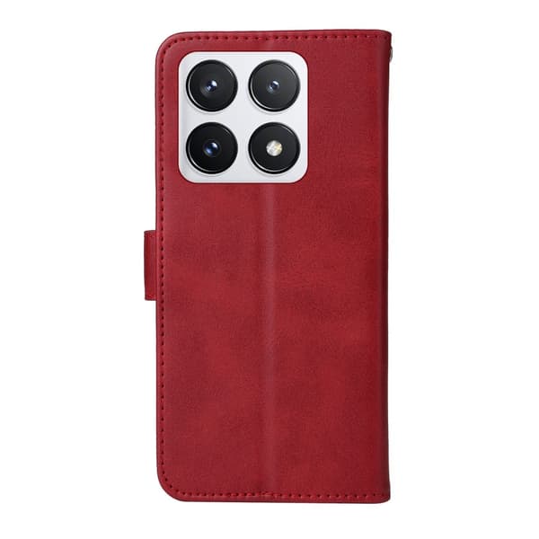 SKALO Xiaomi 14T Pro PU-Läder Plånboksfodral