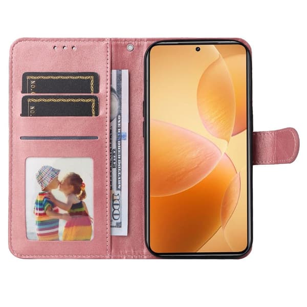 SKALO Xiaomi 14T Pro PU-Läder Plånboksfodral