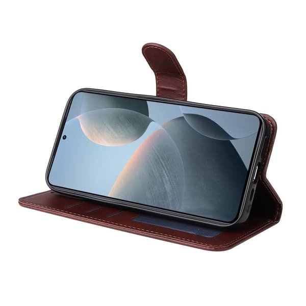 SKALO Xiaomi 14T PU-læder Pungetui