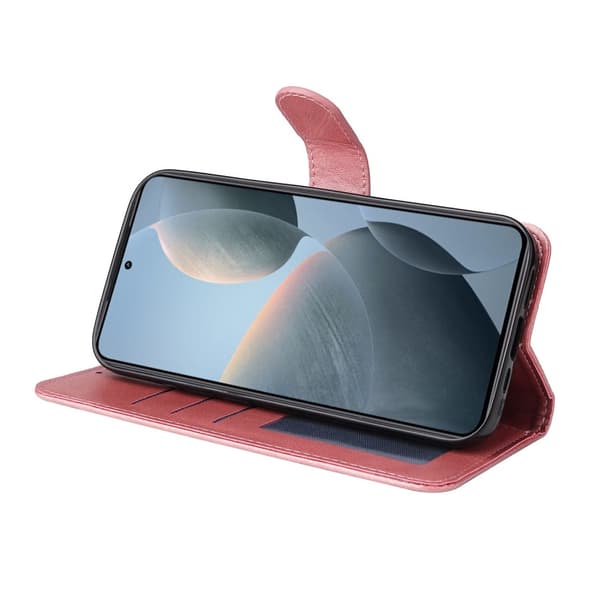 SKALO Xiaomi 14T PU-læder Pungetui