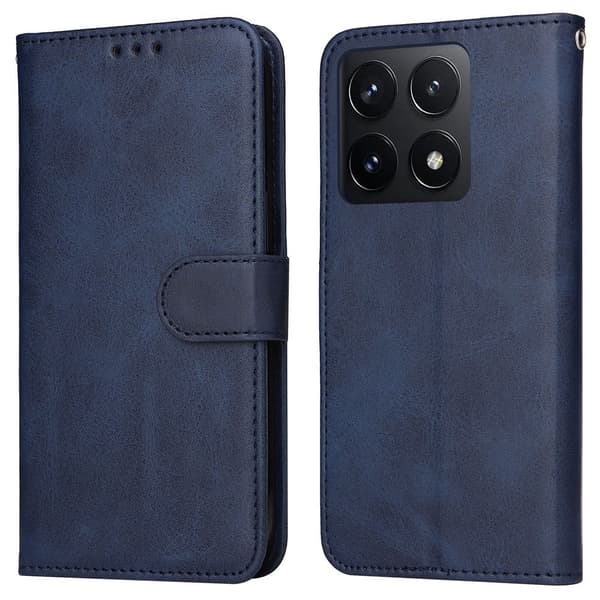 SKALO Xiaomi 14T PU-læder Pungetui