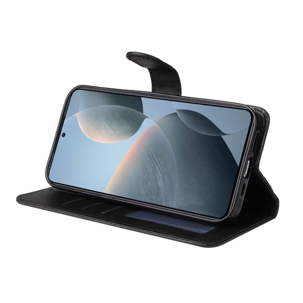 SKALO Xiaomi 14T PU-læder Pungetui