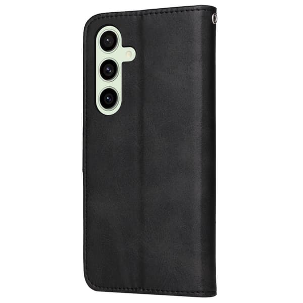SKALO Samsung S24 FE PU-Läder Plånboksfodral