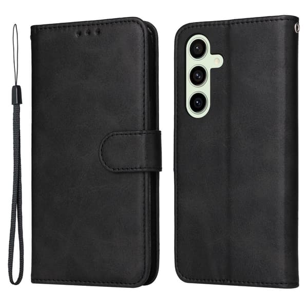 SKALO Samsung S24 FE PU-Läder Plånboksfodral