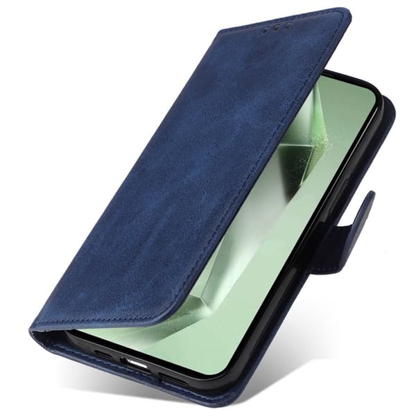 SKALO Samsung S24 FE PU-Läder Plånboksfodral