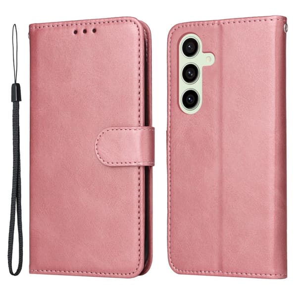 SKALO Samsung S24 FE PU-Läder Plånboksfodral