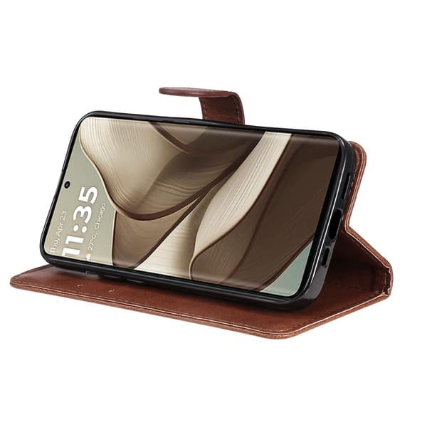 SKALO Motorola Edge 50 5G PU-Läder Plånboksfodral