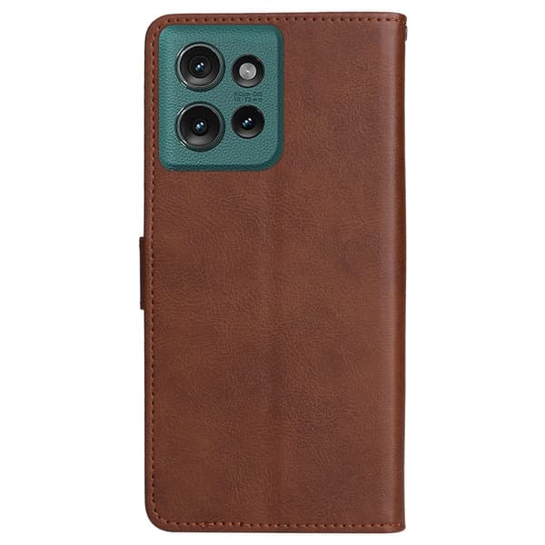 SKALO Motorola Edge 50 5G PU-Läder Plånboksfodral