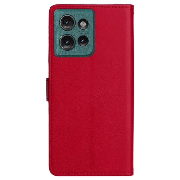 SKALO Motorola Edge 50 5G PU-Läder Plånboksfodral