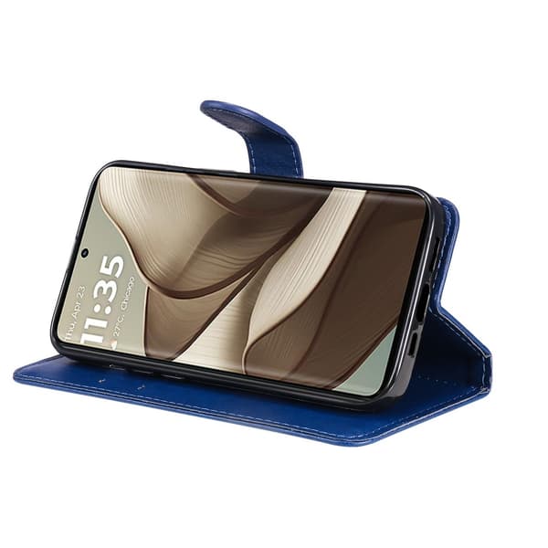 SKALO Motorola Edge 50 5G PU-Läder Plånboksfodral