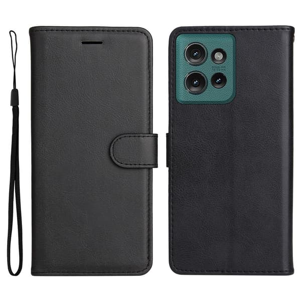 SKALO Motorola Edge 50 5G PU-Läder Plånboksfodral