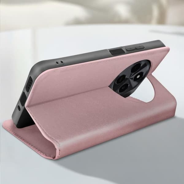 Fodral till Xiaomi Redmi 14C - AVIZAR - Vändkortshållare och videostöd - Rosa