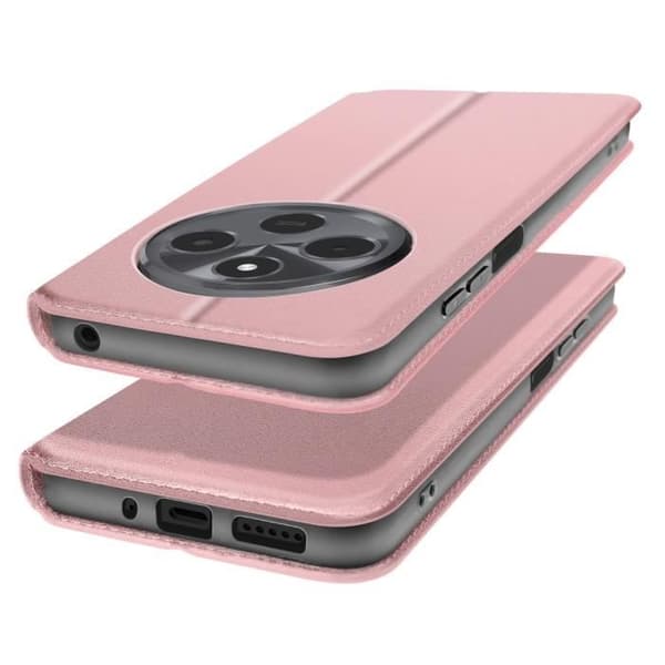 Fodral till Xiaomi Redmi 14C - AVIZAR - Vändkortshållare och videostöd - Rosa
