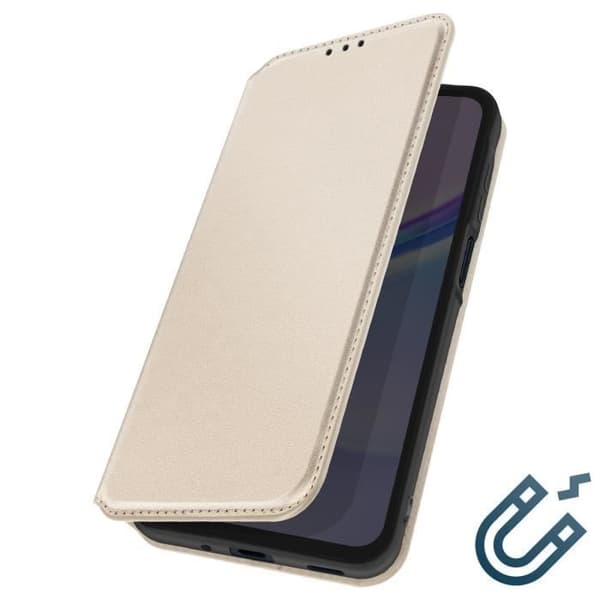AVIZAR Fodral till Samsung Galaxy A16 - Korthållare och videostöd - Gul