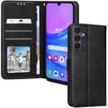 Miniatyrbild 2 av 4: Fodral för Samsung Galaxy A16 Handledsrem Flip Wallet Stand Black