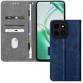 Miniatyrbild 2 av 4: Fodral till Honor 200 Smart Brushed Effect Wallet och Stand Midnight Blue