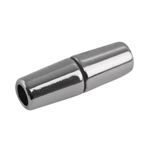 Magnetlås - Rayher - Olivgrön - Silver - 28x9mm - Kompatibel med 5mm band