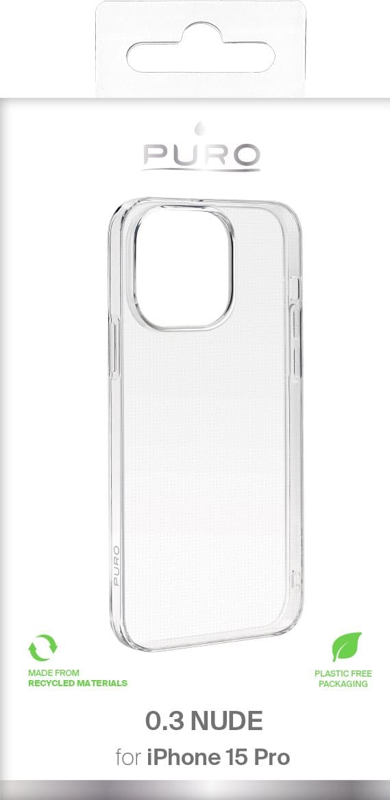 iPhone 15 Pro 0.3 NUDE Ultra slim TPU case