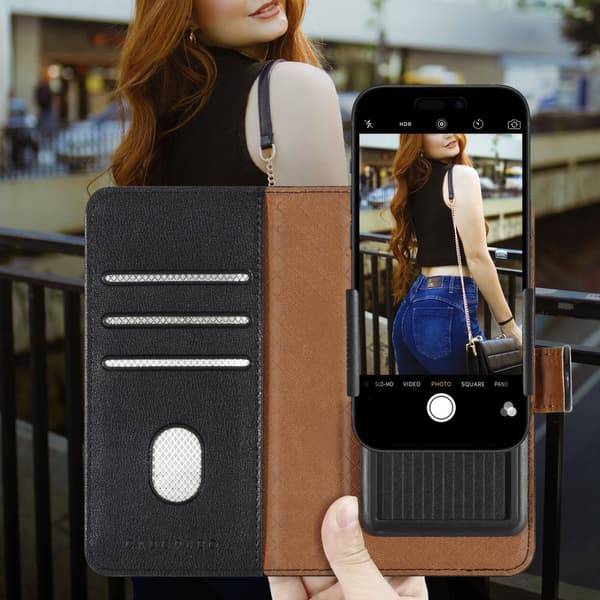 Xiaomi RedMi NOTE 9 PRO / NOTE 9S Deksel med kortrom, 360 graders beskyttelsesdeksel for sammenleggbar case cover