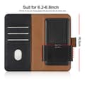 Miniatyrbilde 2 av 6: Samsung Galaxy S8 PLUS Deksel med kortrom, 360 graders beskyttelsesdeksel for sammenleggbar case cover