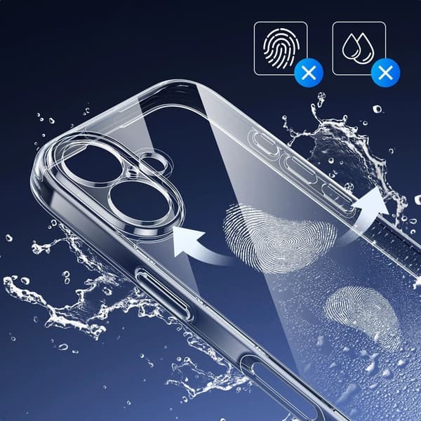 Ugreen Classy Clear Skal iPhone 16 Pro - Transparent