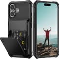 Miniatyrbild 1 av 7: iPhone 16 Stöttåligt Skal med Kortfack Void