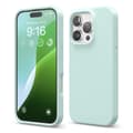 Pikkukuva 1 / 4: iPhone 16 Pro Max Mobilskal Silikon Rvelon - Grön