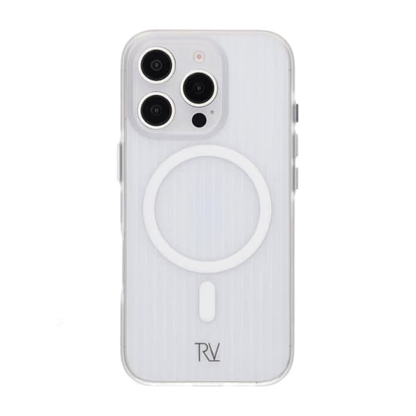 iPhone 16 Pro Max Mobilskal Korrugerad Magsafe Rvelon - Transparent