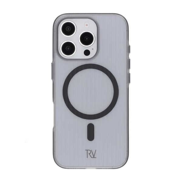iPhone 16 Pro Max Mobilskal Korrugerad Magsafe Rvelon - Svart