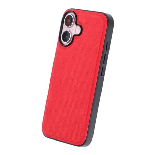 iPhone 16 Plånboksfodral Magnet Rvelon - Röd
