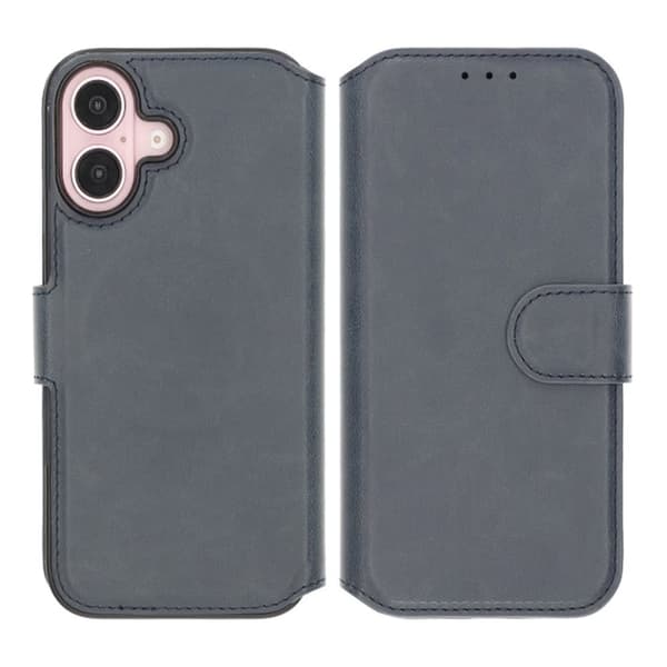 iPhone 16 Plånboksfodral Rvelon - Blå