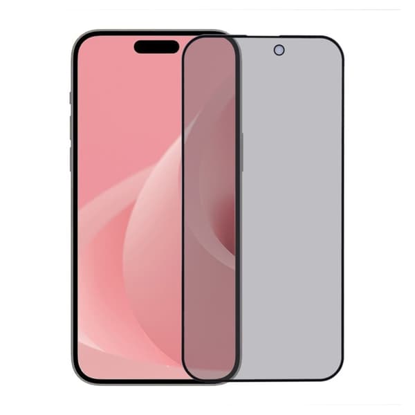 Skärmskydd iPhone 16 Pro Heltäckande Privacy Härdat Glas