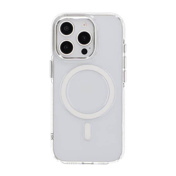 iPhone 15 Pro Max Mobilskal TPU Magnet Rvelon - Transparent