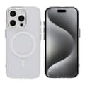 Miniatyrbild 1 av 3: iPhone 15 Pro Max Mobilskal TPU Magnet Rvelon - Transparent