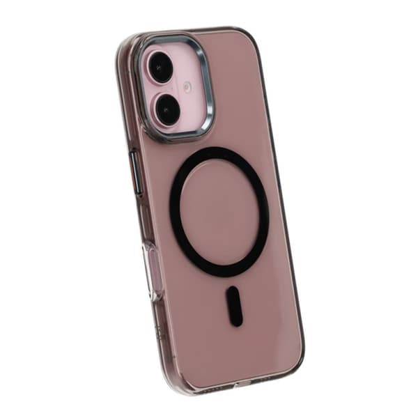 iPhone 16 Mobilskal TPU med Magnet Rvelon - Svart