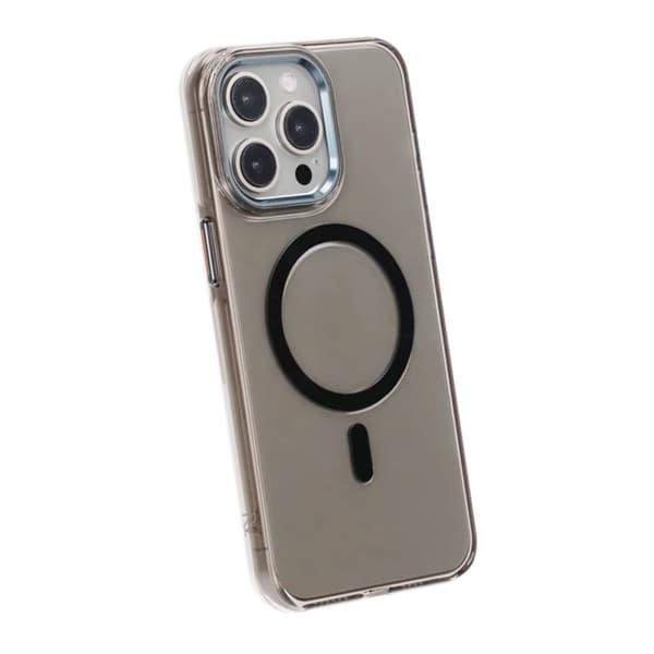 iPhone 14 Pro Mobilskal TPU med Magnet Rvelon - Svart