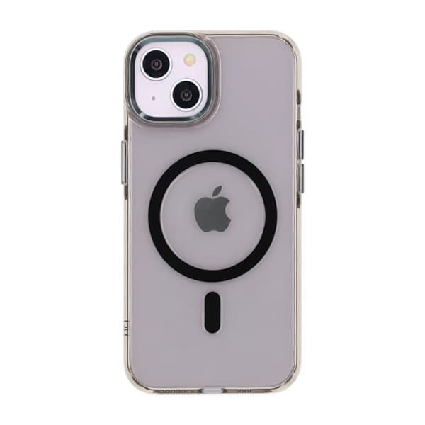 iPhone 14/13 Mobilskal TPU med Magnet Rvelon - Svart