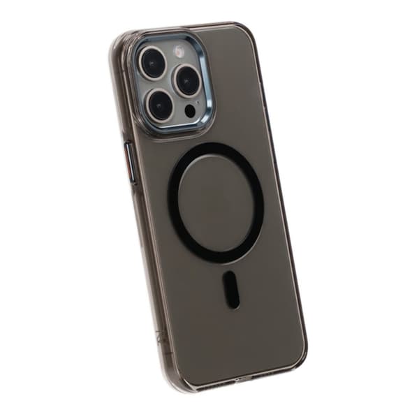 iPhone 15 Pro Mobilskal TPU med Magnet Rvelon - Svart