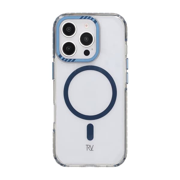iPhone 16 Pro Rvelon Mobilskal Magnet Förstärkt - Blå