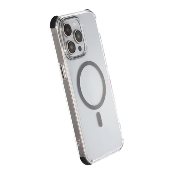 iPhone 15 Pro Rvelon Mobilskal Magnet med Kantskydd - Svart