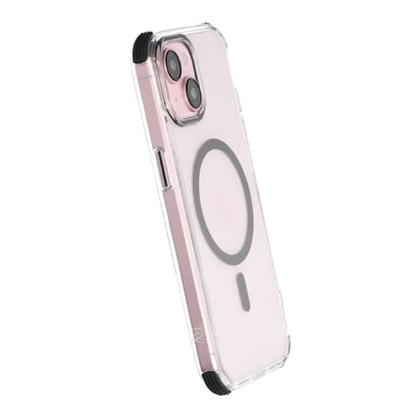 iPhone 15 Rvelon Mobilskal Magnet med Kantskydd - Svart