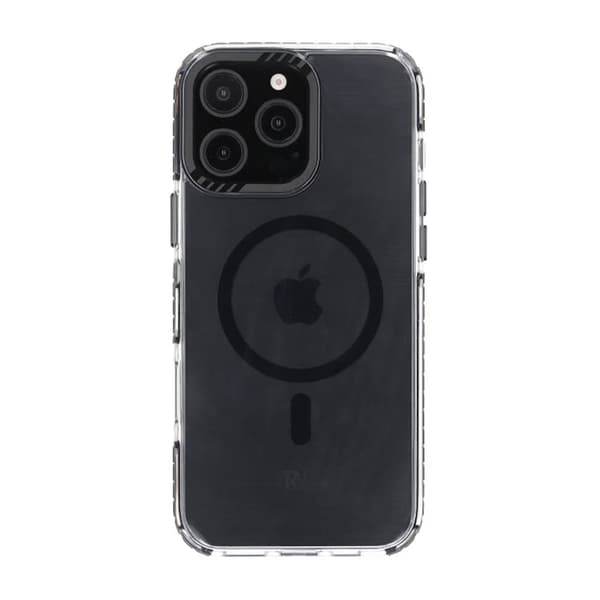 iPhone 16 Pro Max Rvelon Mobilskal Magnet Förstärkt - Svart