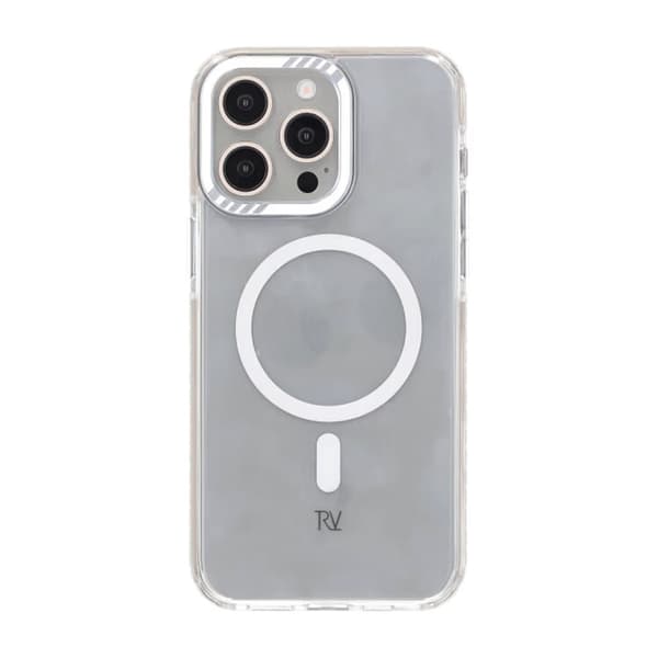 iPhone 15 Pro Max Rvelon Mobilskal Magnet Förstärkt - Vit