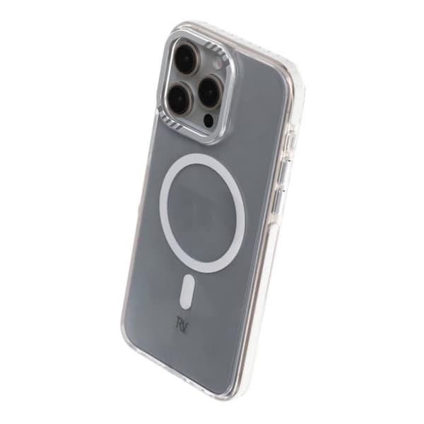 iPhone 15 Pro Max Rvelon Mobilskal Magnet Förstärkt - Vit
