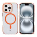 Pikkukuva 1 / 5: iPhone 16 Pro Rvelon Mobilskal Magnet Förstärkt - Orange