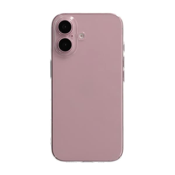 Ultratunt 0.7 fyrpack UV Skal för iPhone 16 - Vit