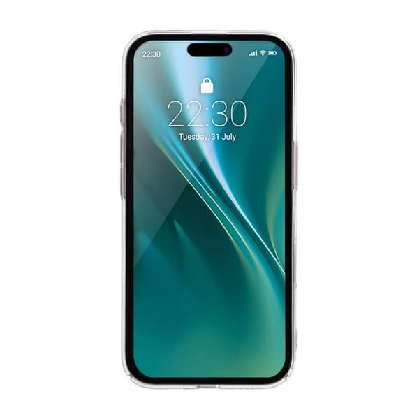 Ultratunt 0.7 fyrpack UV Skal för iPhone 16 - Vit