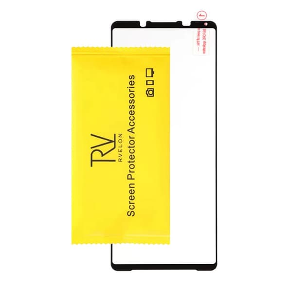 Skärmskydd HeltäckandeSony Xperia 1 V Härdat Glas (miljö)